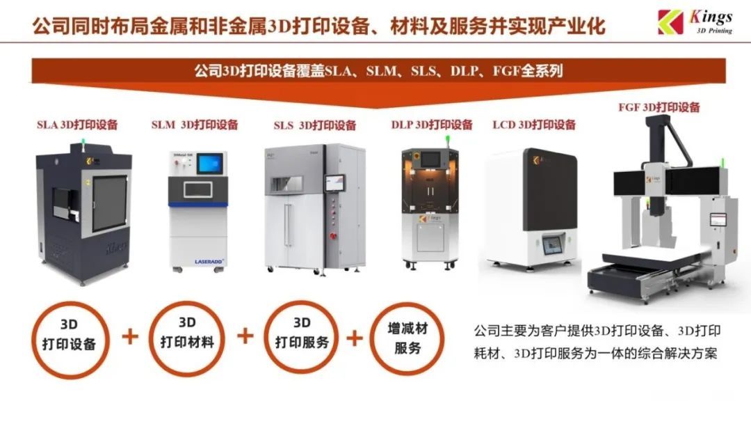 金石三維：全國19個生產基地，超1000臺3D打印設備